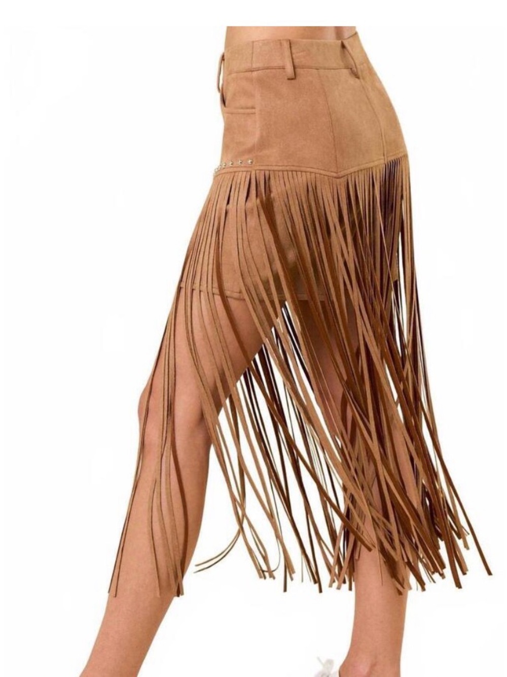 Saints & Hearts Long Fringe Women’s Shorts small - Picture 2 of 7